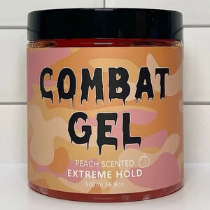 Peach Scented Combat Gel Extreme Hold Hair Gel 16.9oz